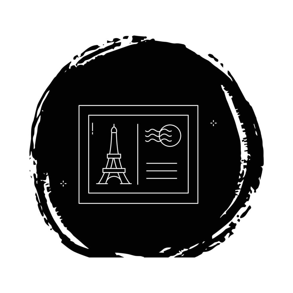 Souvenir Postcard Design Travel Icon Design vector