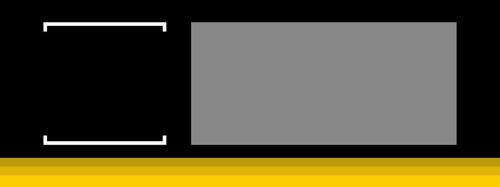 Black and Yellow Themed Background for Black Friday Promotions vector