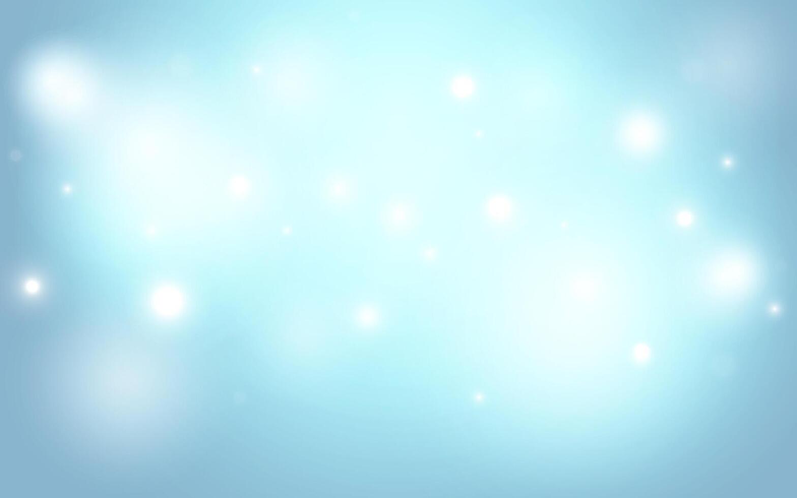 Soft Blue Bokeh Lights on a Dreamy Blurred Background Gentle Glow for a Calm and Serene Atmosphere, Background decoration vector