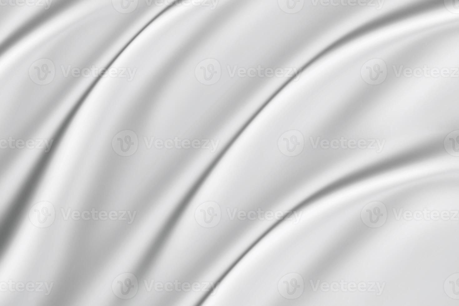 White silk cloth fabric wave overlapping with light and shadow. white and gray abstract texture background. to as texture. photo