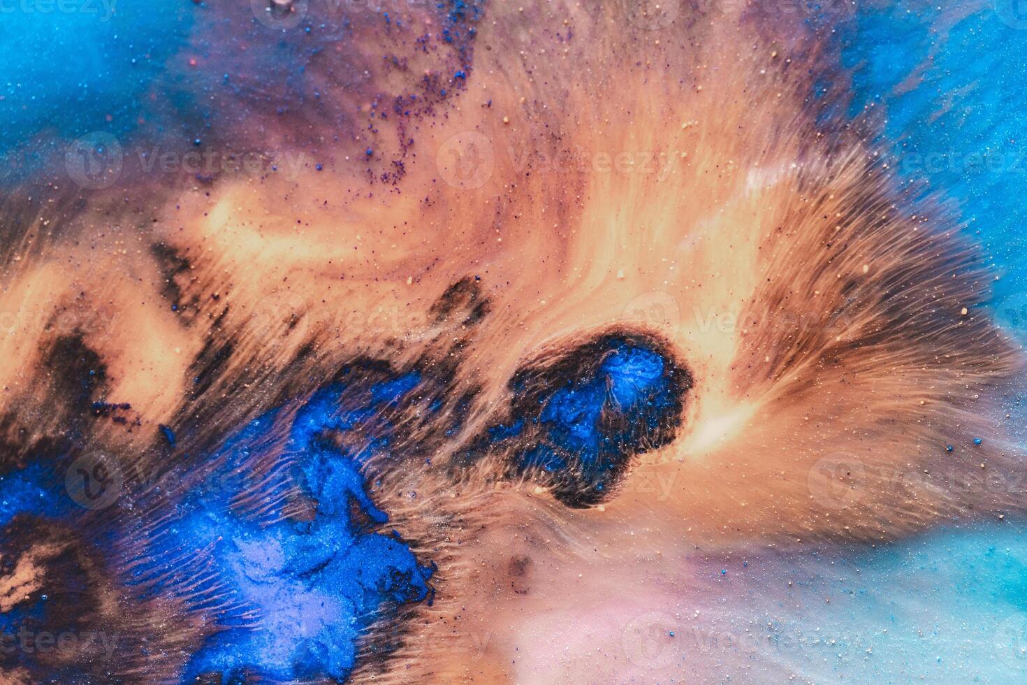 Color macro abstraction. Abstraction for graphic design, prints, posters. photo