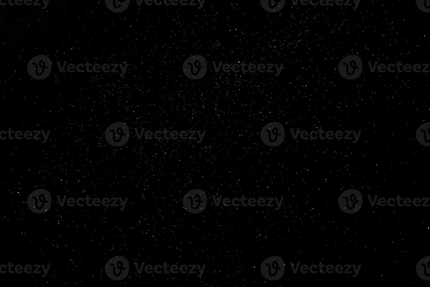 The stars in the night sky. photo