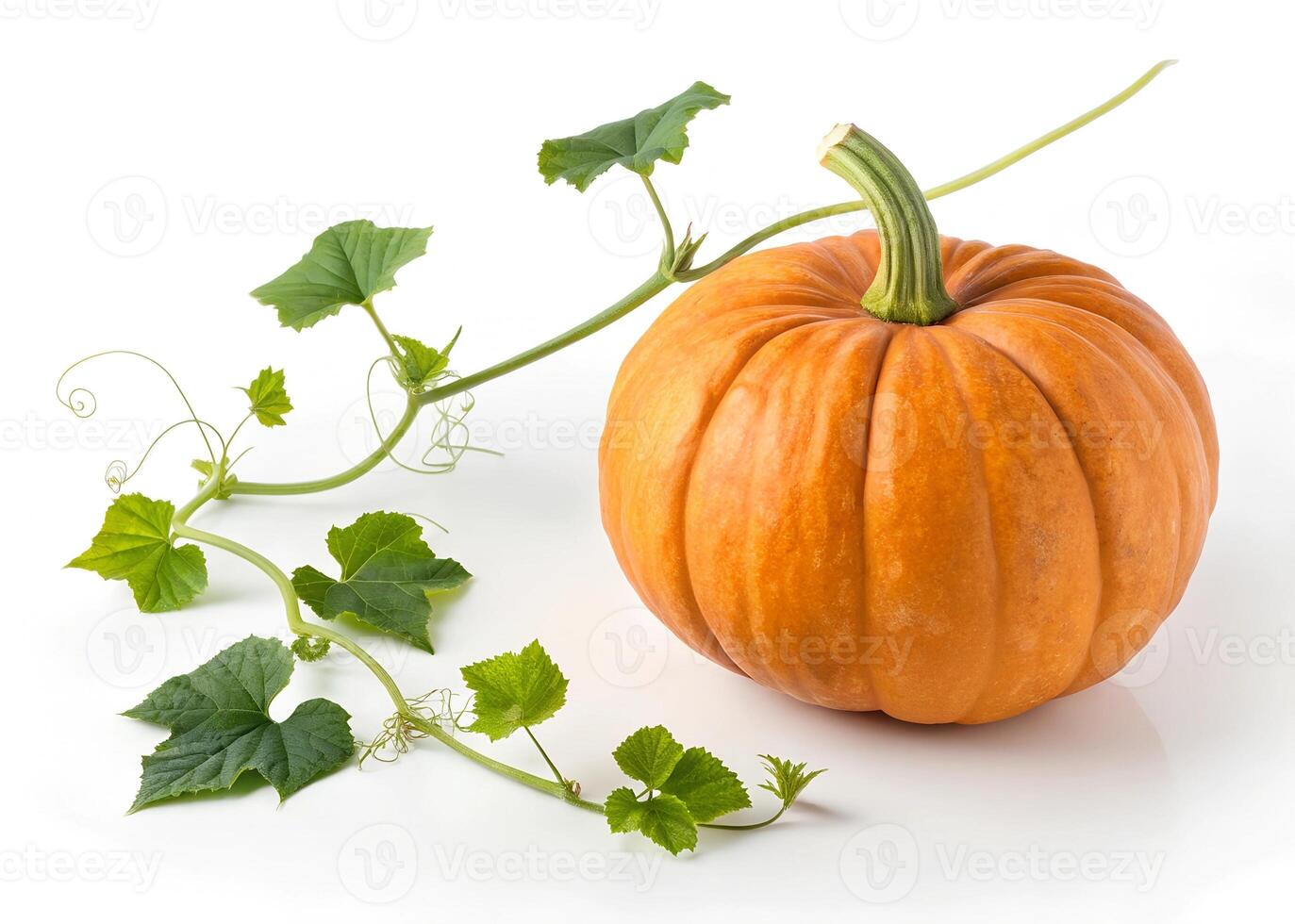 Maple tree and pumpkins photo