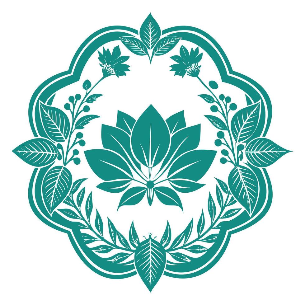 intricate vintage botanical floral dividers leaf cluster designs vector