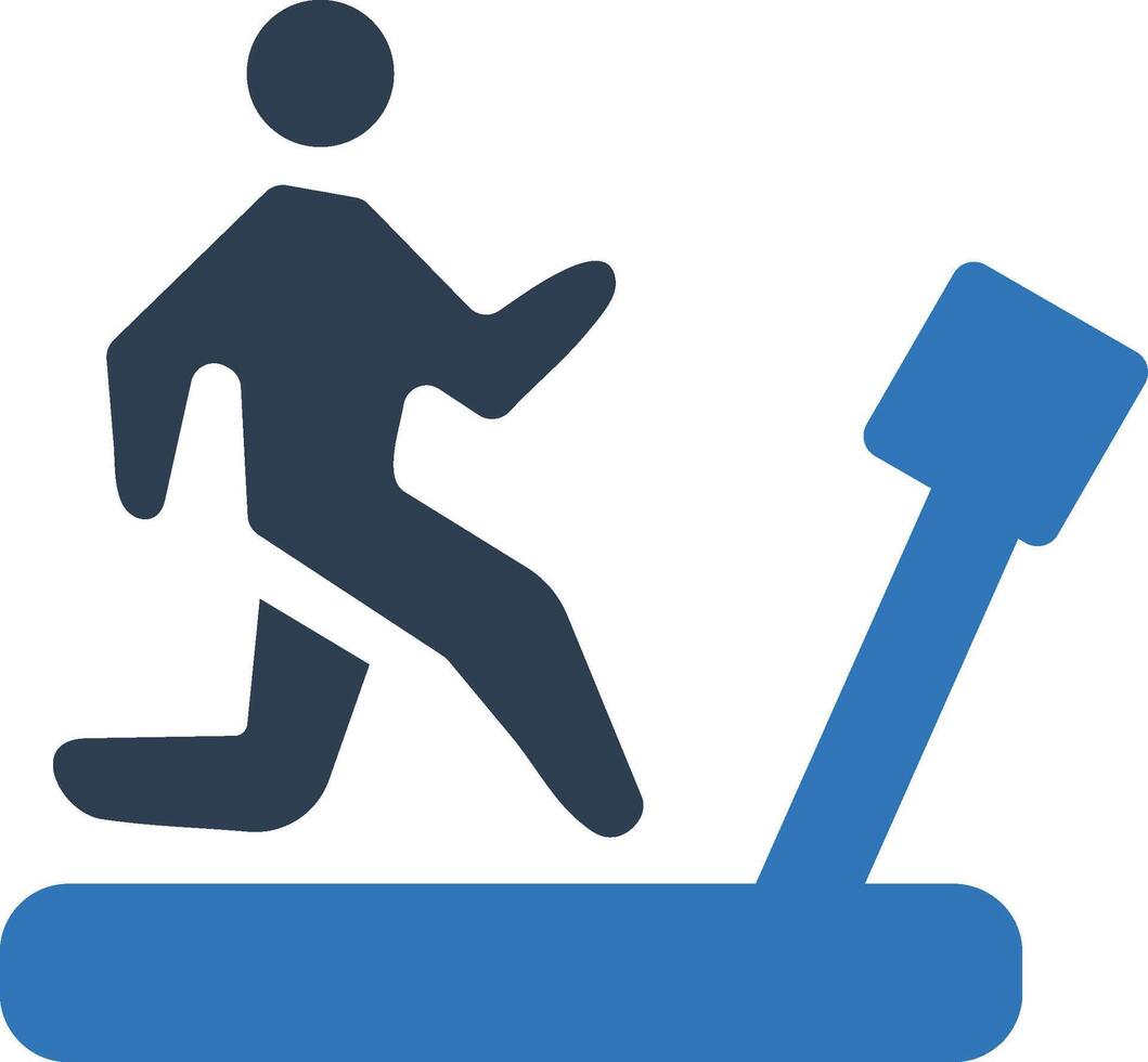 Running workout icon vector
