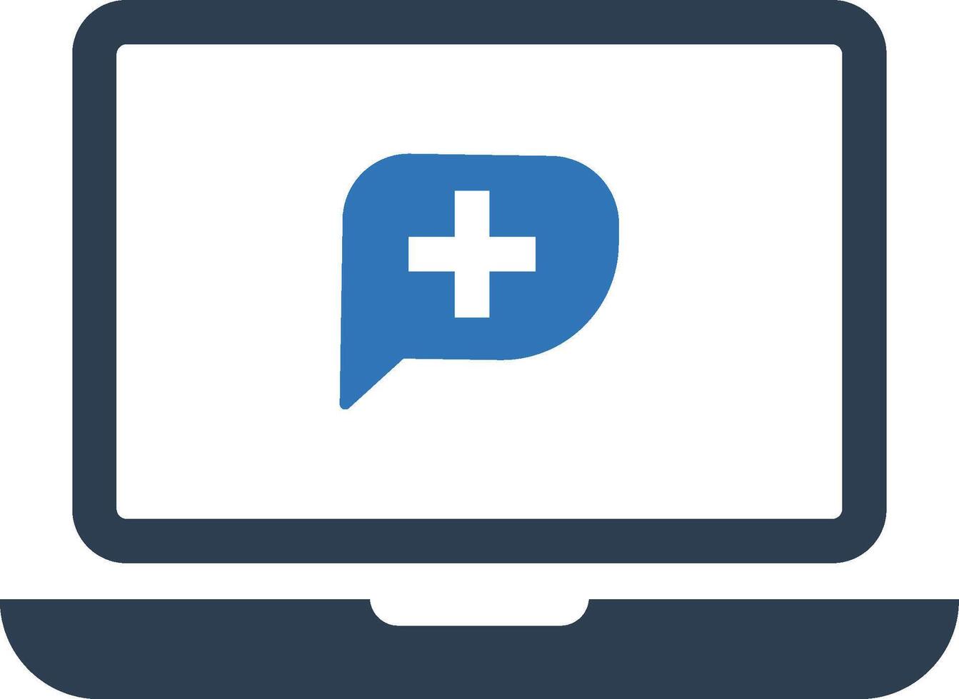 Message online icon vector