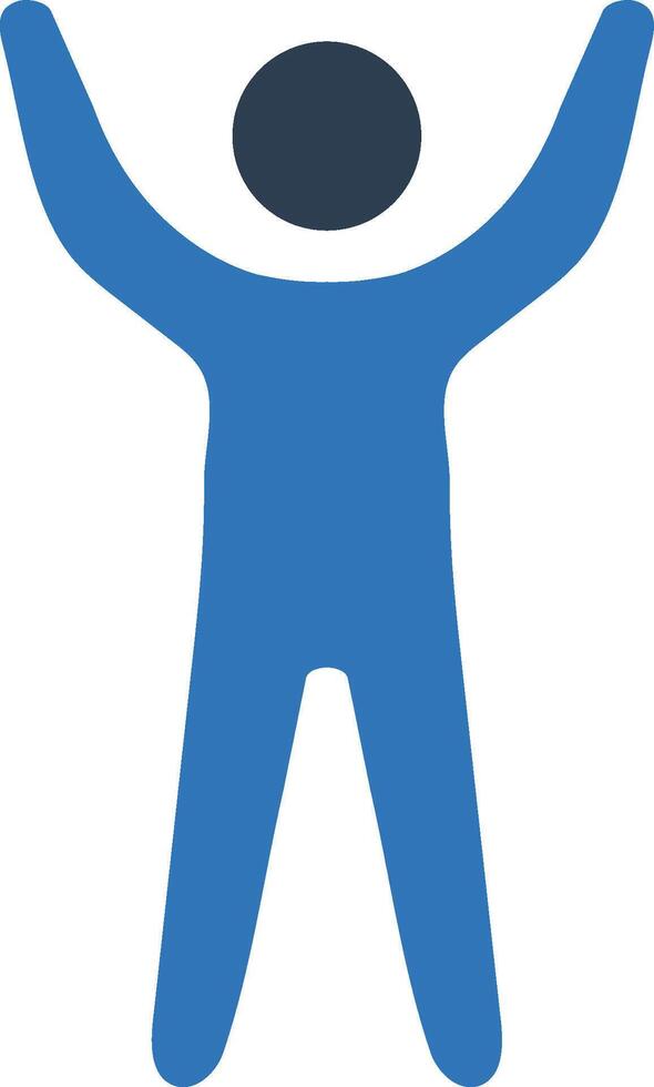 Body exercise icon vector