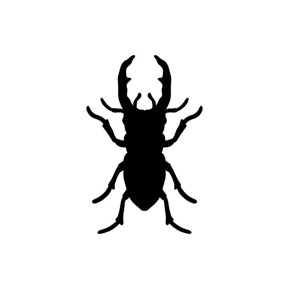 bug insect icon on white background vector