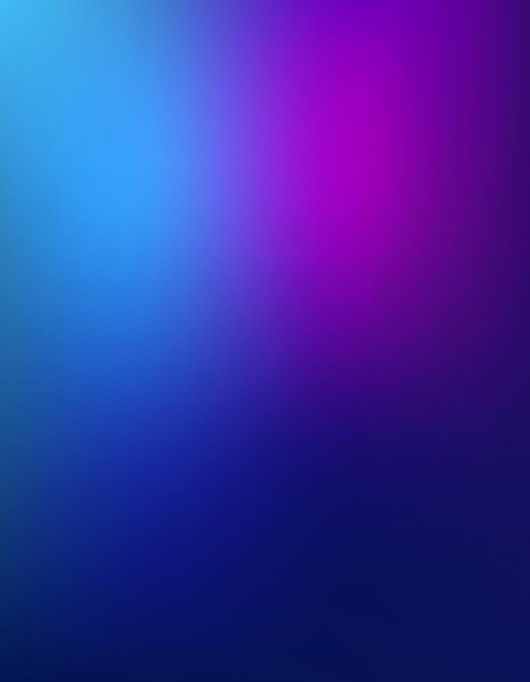 Blue and purple gradient color abstract blur background. Wallpaper design vector