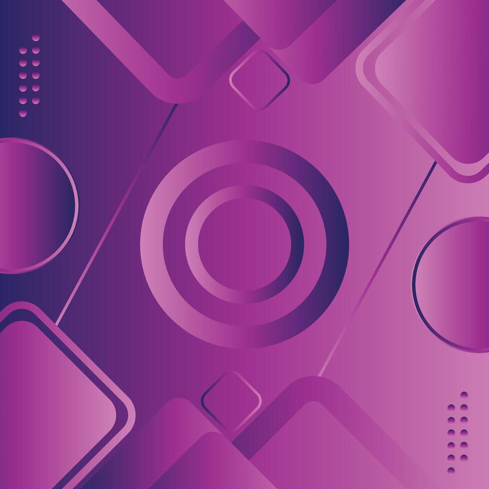 Abstract square circle geometric Pattern Technology Background vector