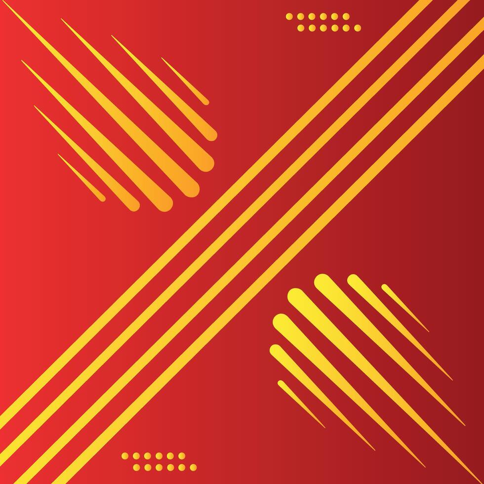 Modern abstract red background with yellow fire icon gradient futuristic background vector
