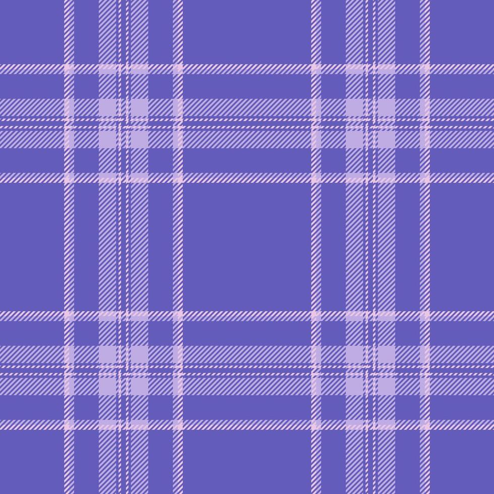 Elegant purple and lilac plaid pattern. Perfect for textile design, fashion, websites, or stationery. Subtle texture adds visual interest. Ideal for backgrounds, wrapping paper, and more. vector