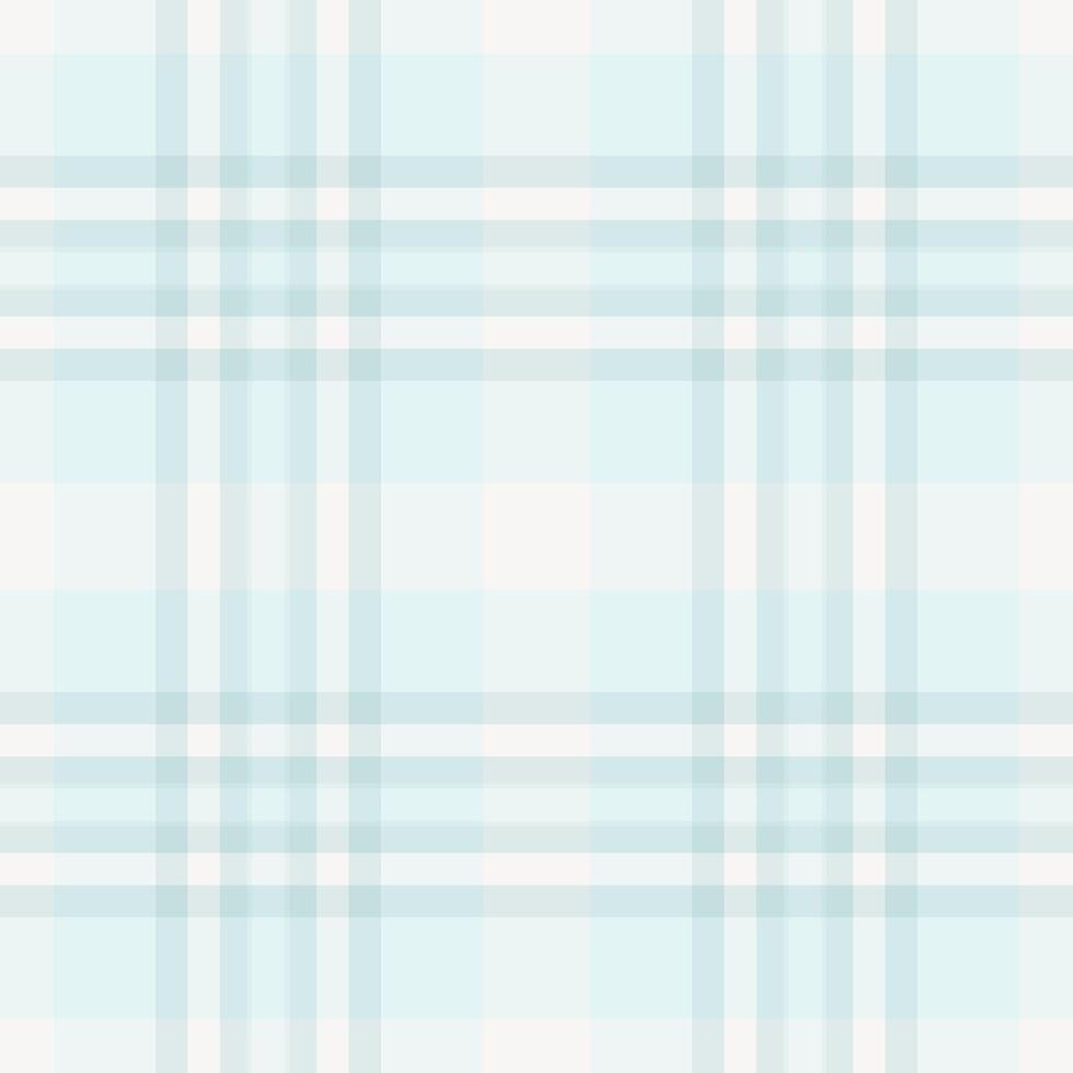 Soft pastel blue and white plaid pattern. Perfect for backgrounds, website design, textile prints, and stationery. Subtle and elegant design with a clean, modern feel. vector