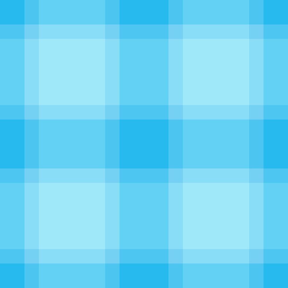 Industry textile pattern texture, conceptual fabric plaid. Gentleman seamless background tartan check in cyan color. vector