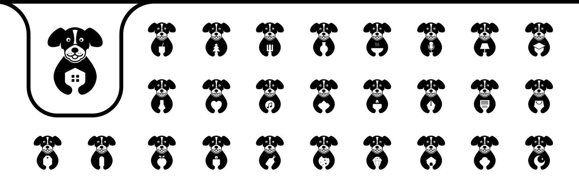 brittany spaniel dog cute icon vector