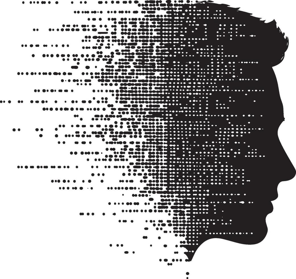 Code symbolizing programming simple silhouette black illustration ...