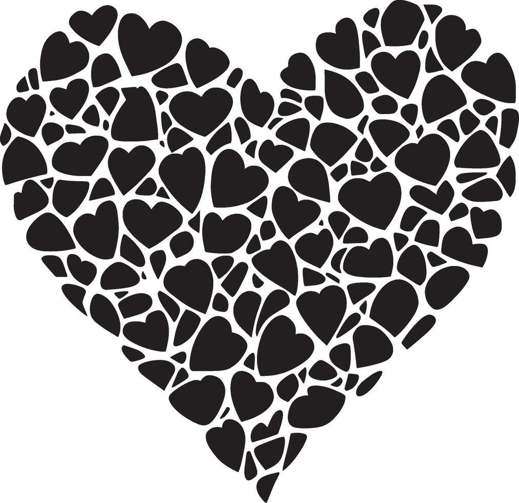 heart shape illustration vector