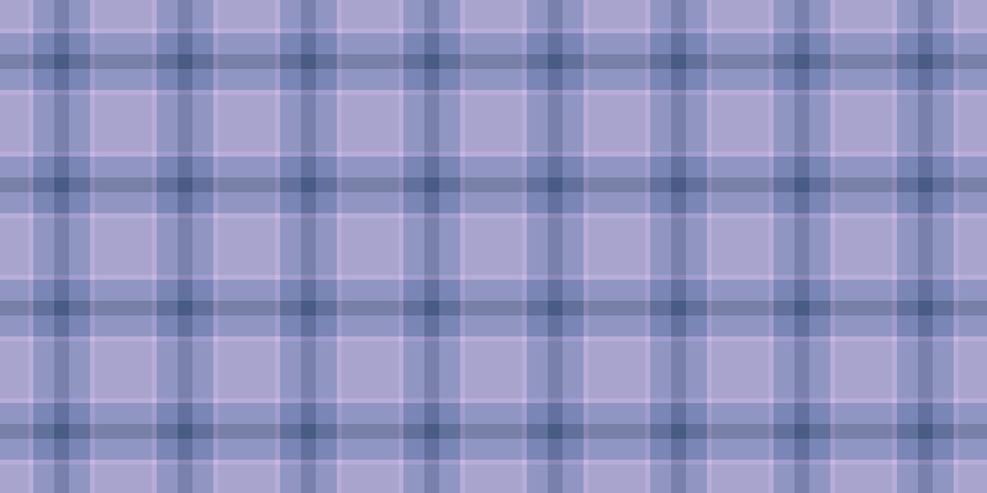 Subtle lavender and blue plaid pattern. Perfect for textile design, website backgrounds, or stationery projects. Clean, minimalist style, offering versatility for various applications. vector