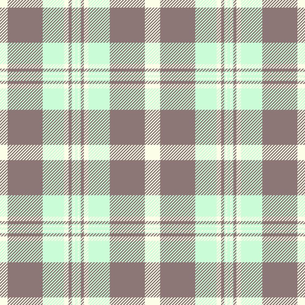Layered textile fabric check, tee texture pattern plaid. 1940s tartan background seamless in light and pastel colors. vector