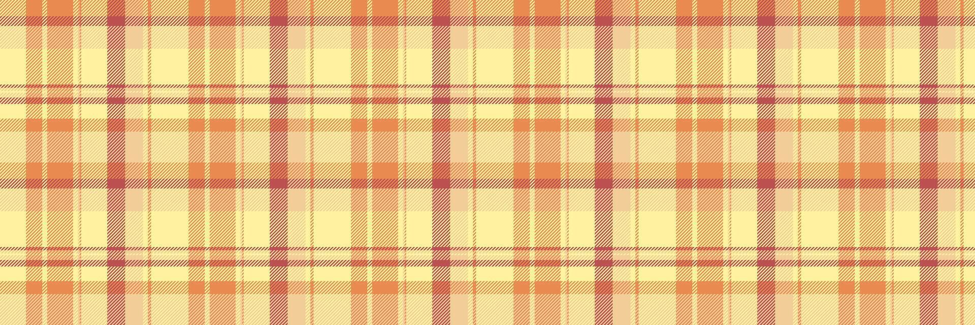 Elegant pastel plaid pattern in warm autumnal hues. Perfect for textile design, website backgrounds, or seasonal branding. Subtle texture adds visual interest. vector