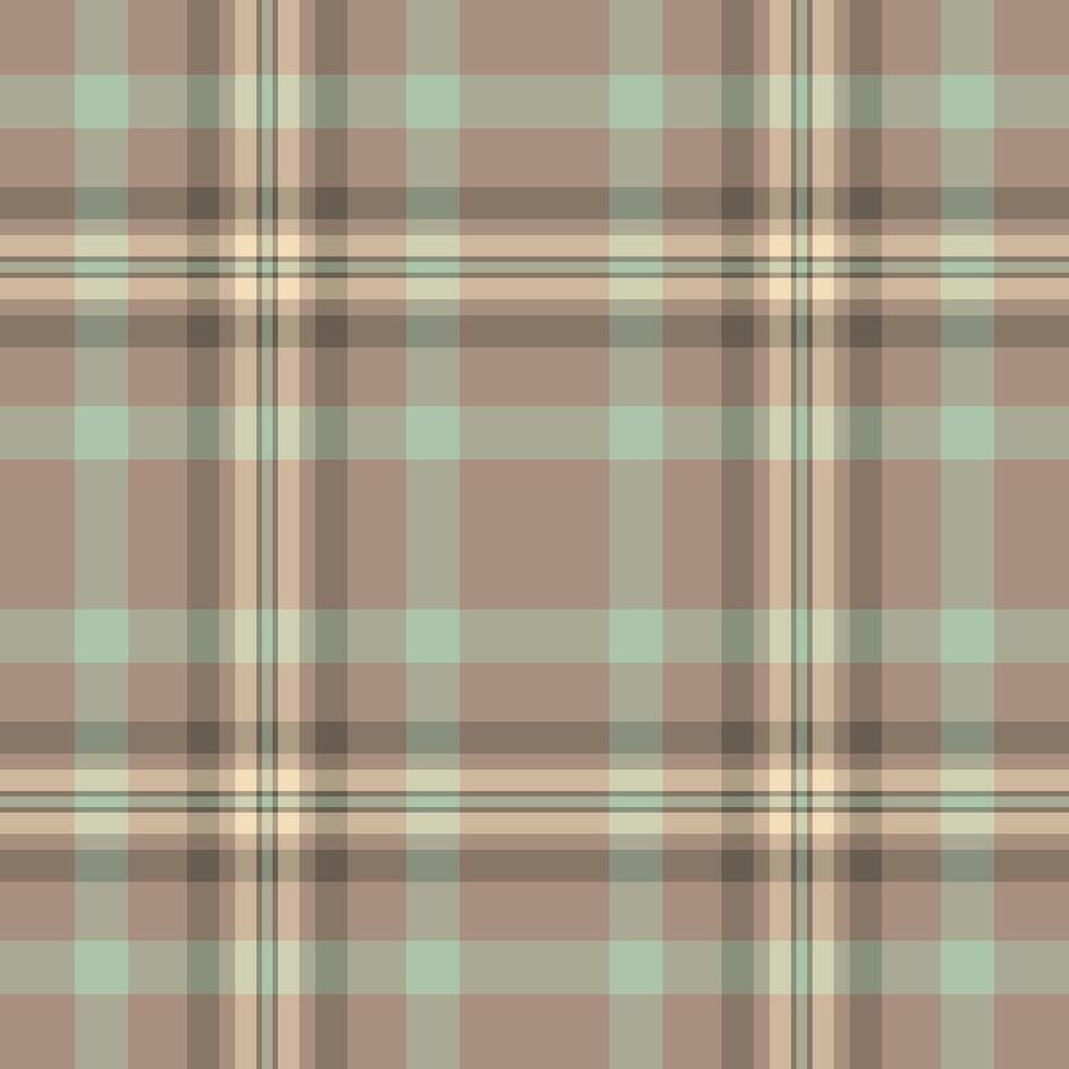 Vertical fabric tartan check, string seamless pattern . Periodic textile texture plaid background in pastel and light colors. vector