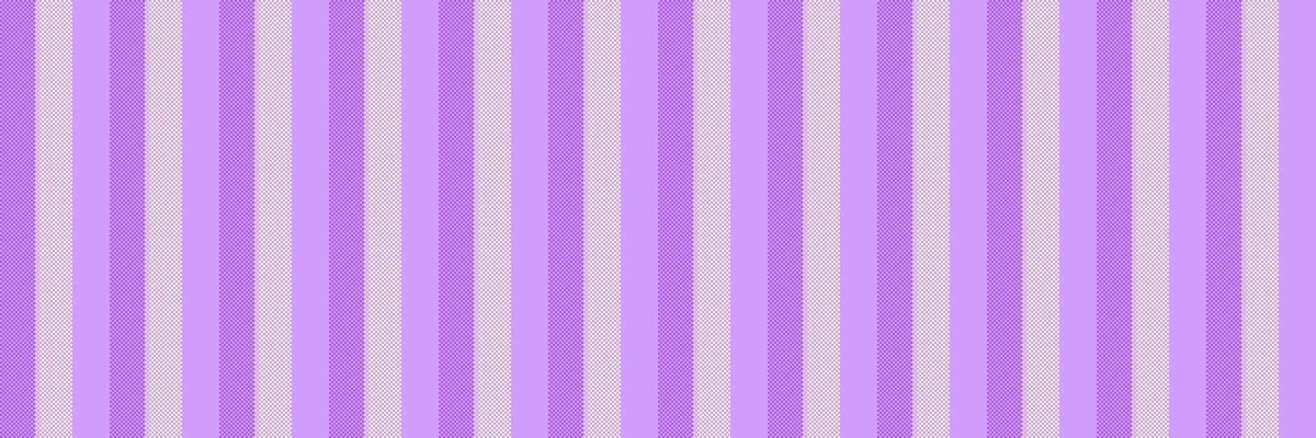Pchool seamless fabric stripe, relax textile background lines. Vrapery texture vertical pattern in violet and lemon chiffon colors. vector