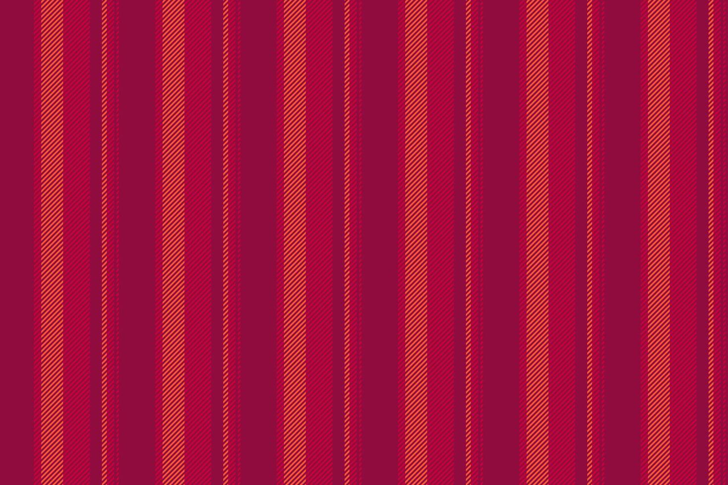 Mepetition seamless vertical , 60s background stripe lines. Jug texture pattern textile fabric in red and pink colors. vector