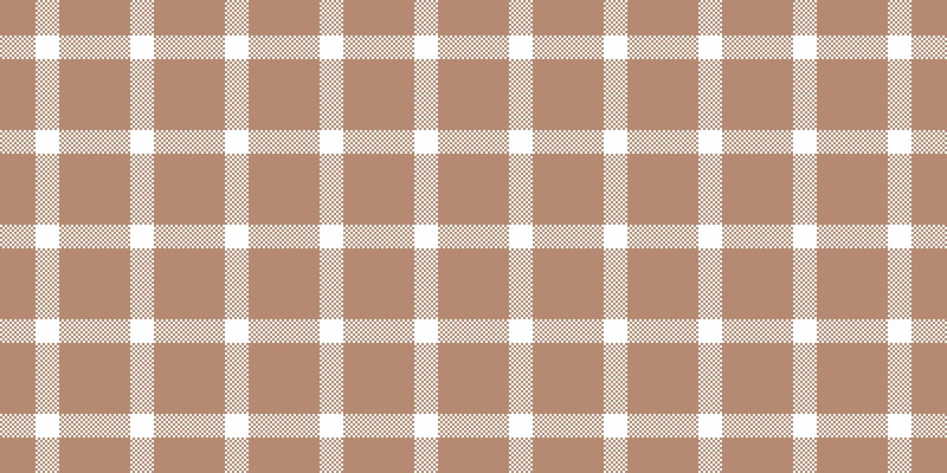 Handsome background tartan , order fabric seamless texture. Good check pattern textile plaid in orange and white colors. vector