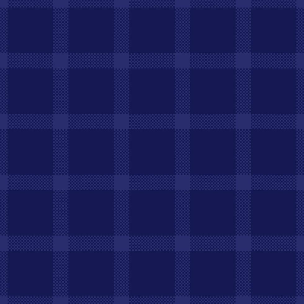 Colour fabric texture plaid, softness textile check tartan. Glamour background seamless pattern in blue color. vector