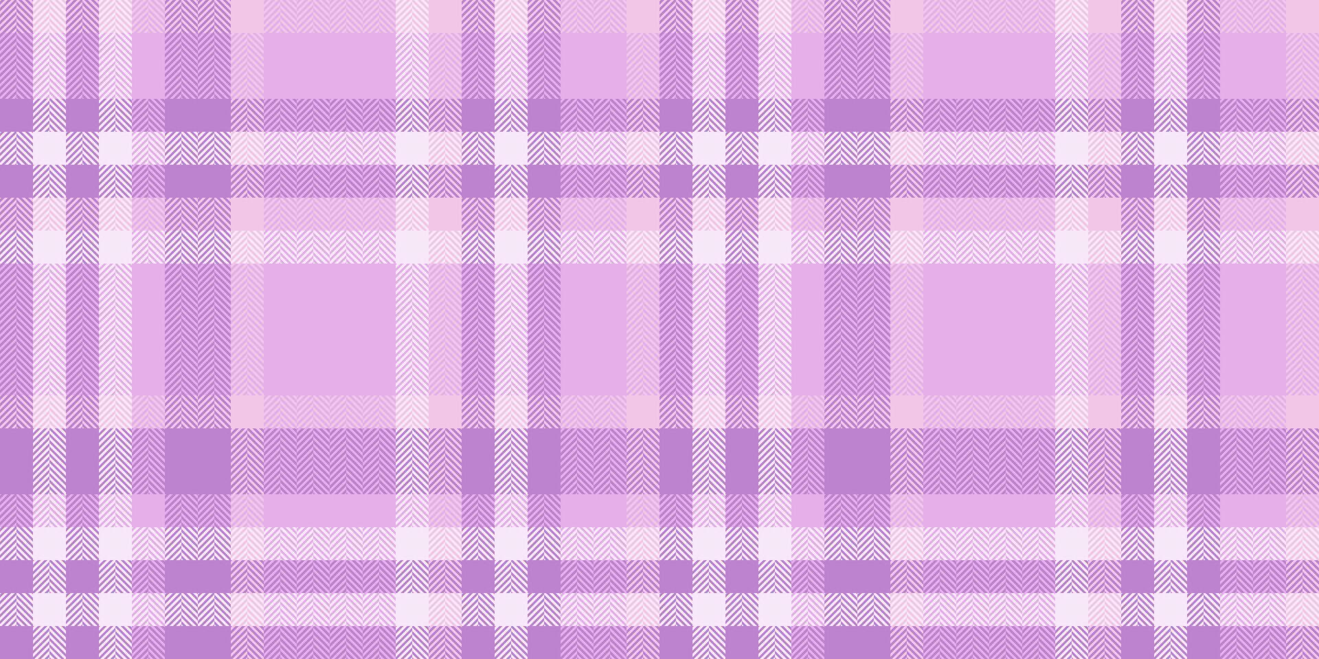 Elegant lavender and white herringbone plaid pattern. Perfect for textile design, fashion, website backgrounds, or scrapbooking projects. Subtle texture adds visual interest. vector