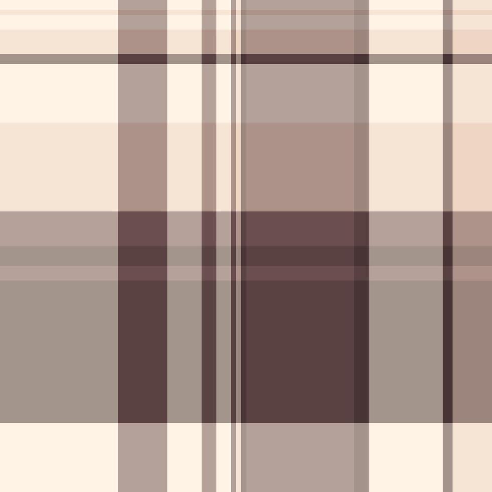 Product pattern textile , contour fabric seamless texture. Rich check plaid background tartan in pastel and light colors. vector
