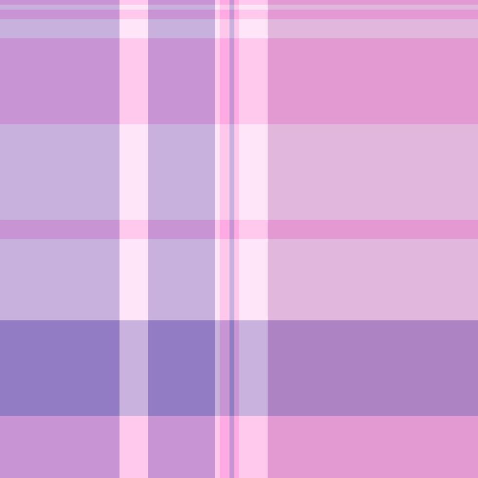 Book textile fabric plaid, harmony pattern seamless check. Continuity background tartan texture in light and pink colors. vector