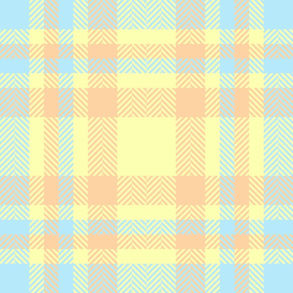 Delightful pastel chevron and plaid pattern. Perfect for backgrounds, textile designs, or cheerful branding. Soft, muted colors create a calming and versatile aesthetic. vector