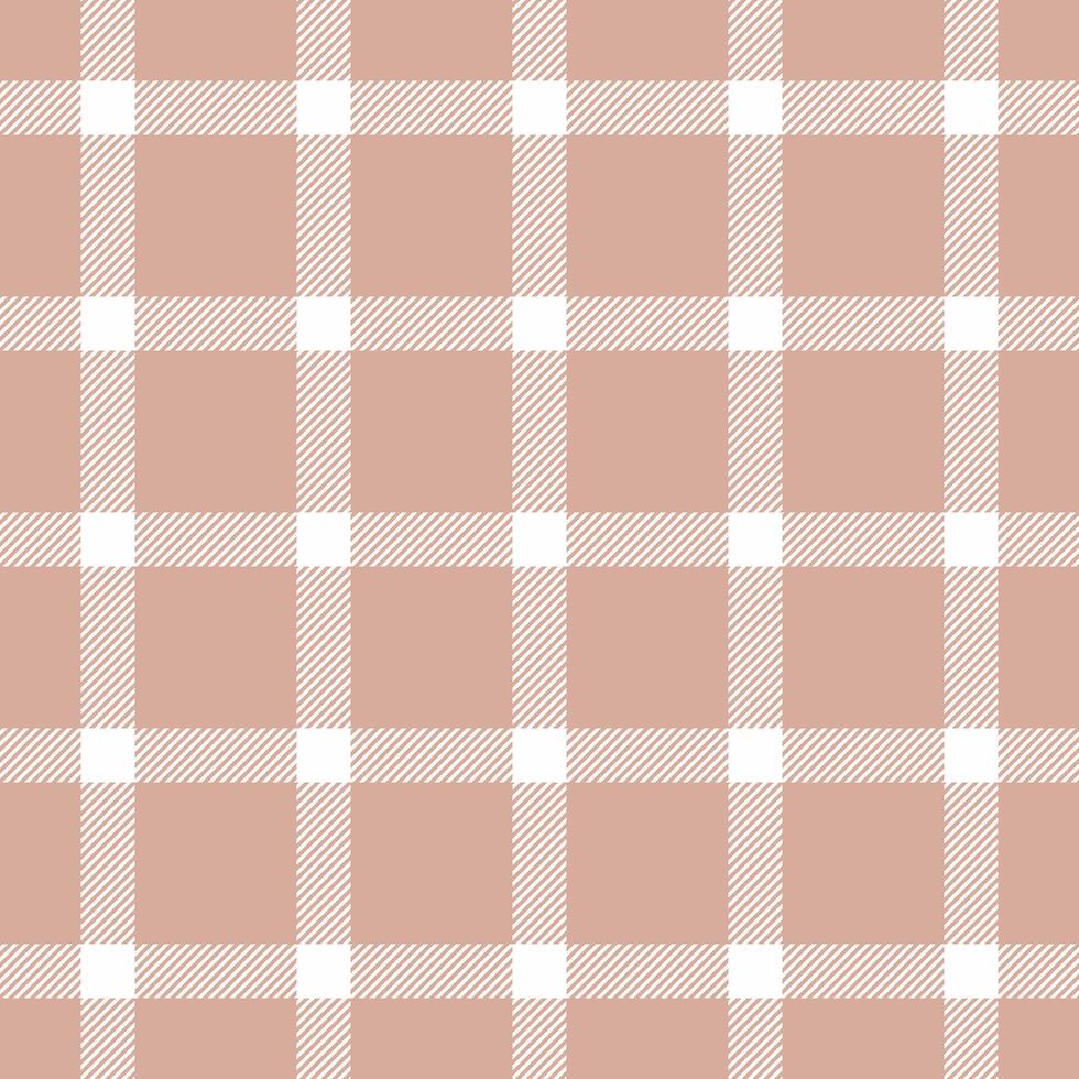 Elegant blush pink and white plaid pattern. Perfect for textile design, stationery, website backgrounds, and more. This subtle, sophisticated check design offers a versatile and stylish aesthetic. vector