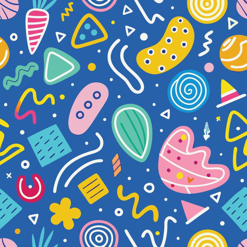 seamless pattern with colorful retro retro retro retro retro ret white backgroundro retro retro retro retro retro retro retro vector