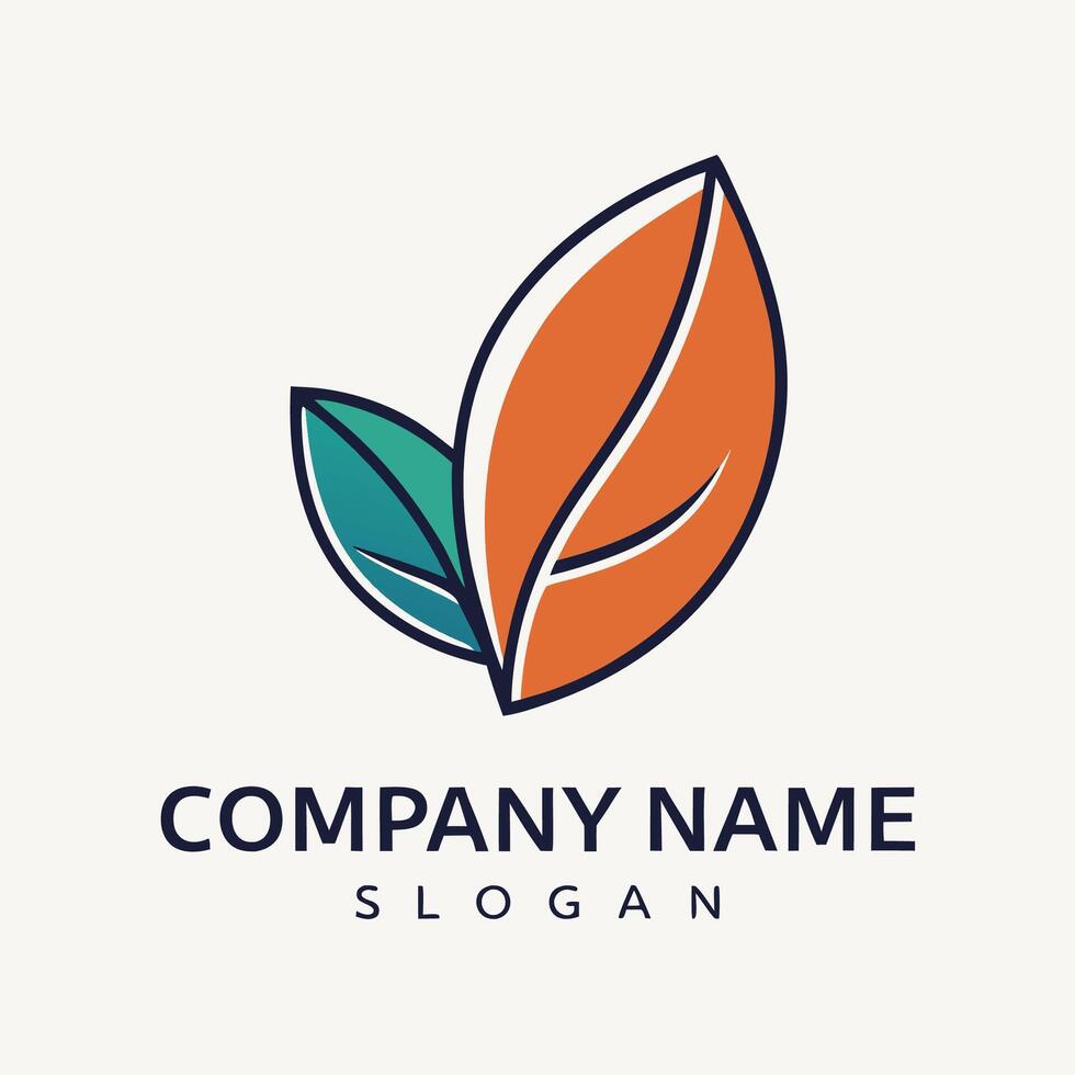 a logo company name white background vector