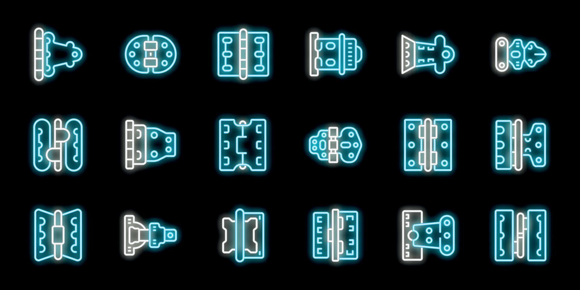 Door hinges connecting different parts of furniture, ensuring smooth opening and closing vector