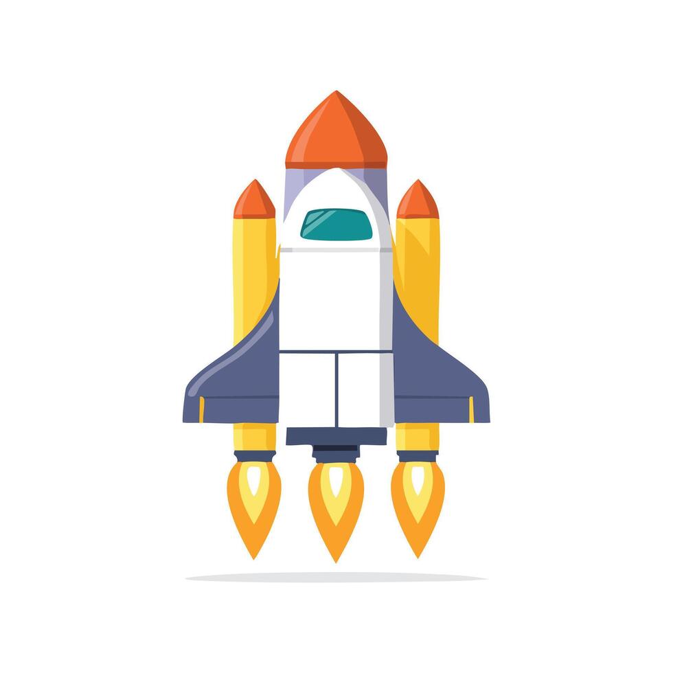 Illustration Astronaut jetpack vector