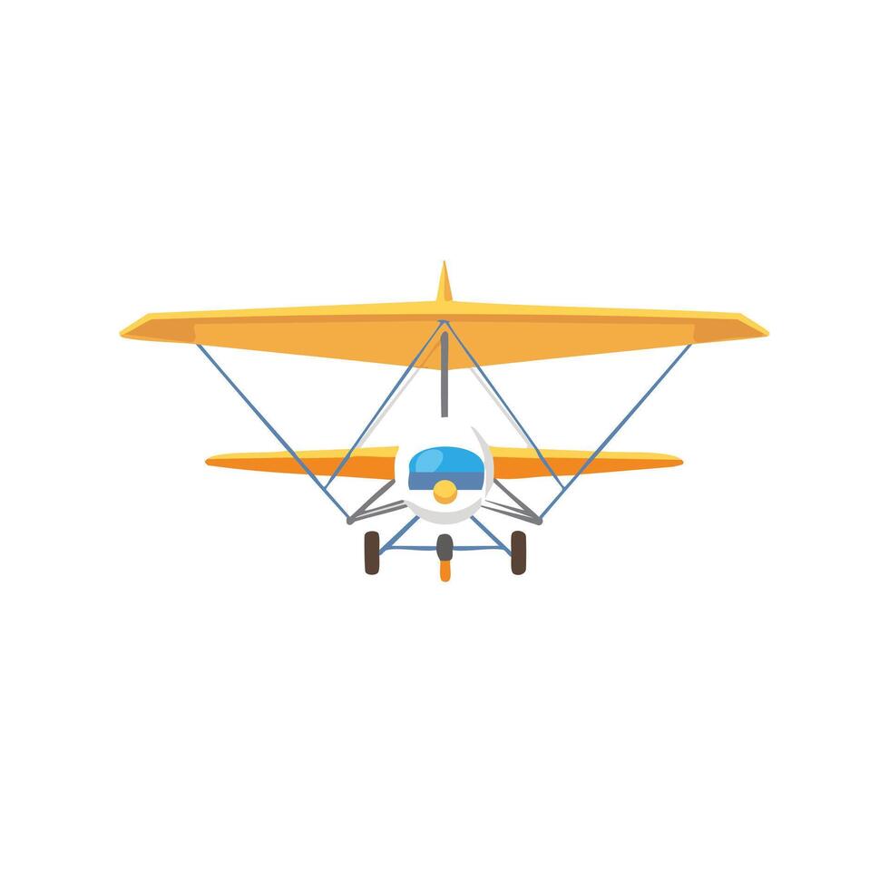 Illustration Glider soaring vector