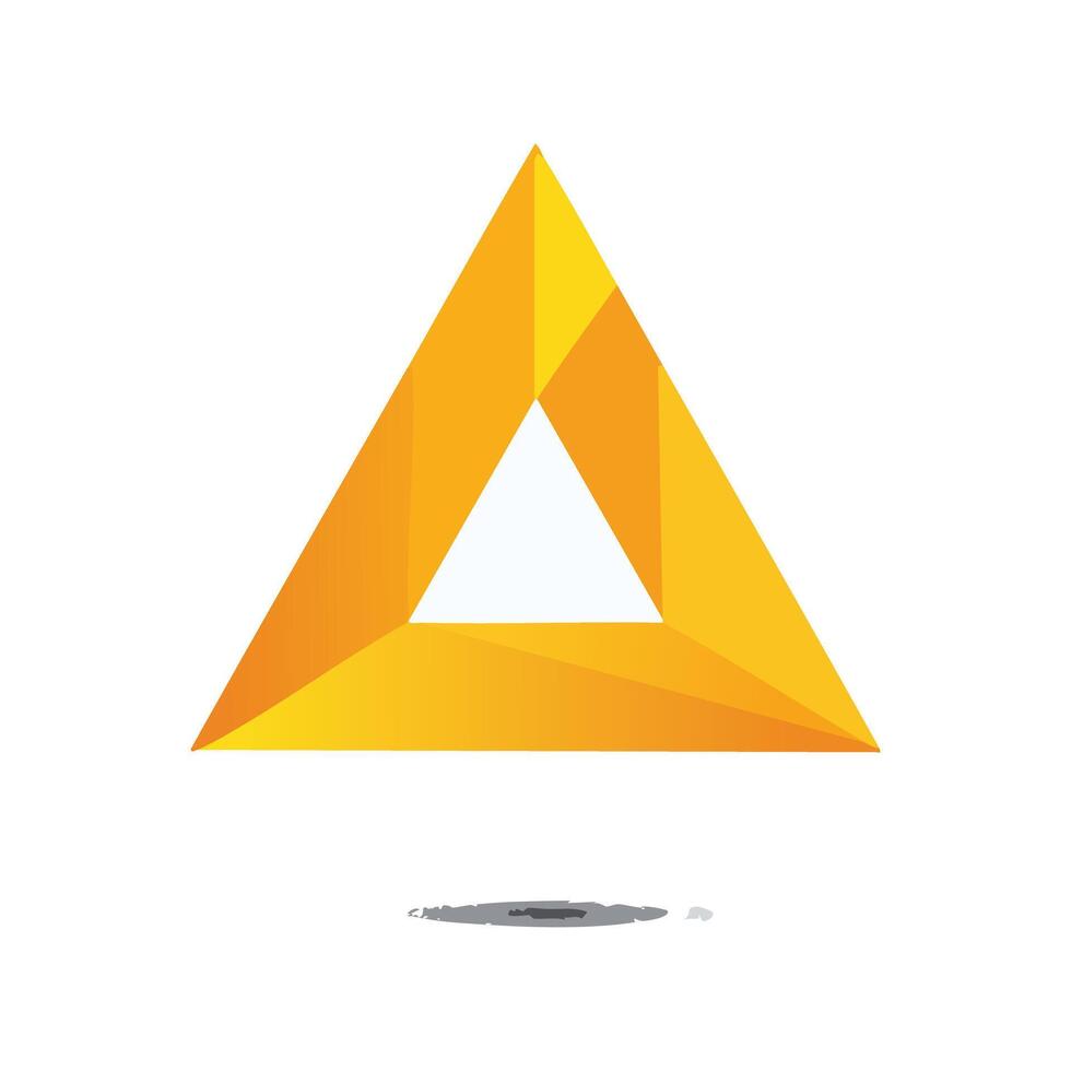 Logo Pixel Triangle vector