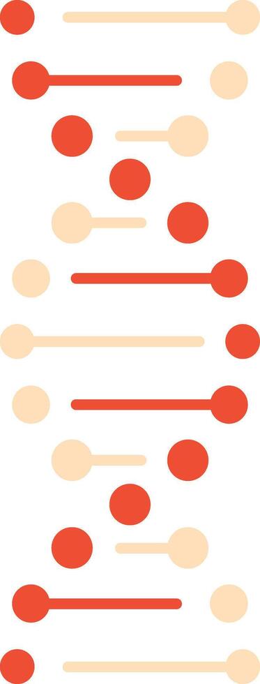 Red and cream dots are connecting with lines, creating a seamless pattern, ideal for backgrounds, textiles, and decorative designs, adding a touch of modern and playful aesthetic vector