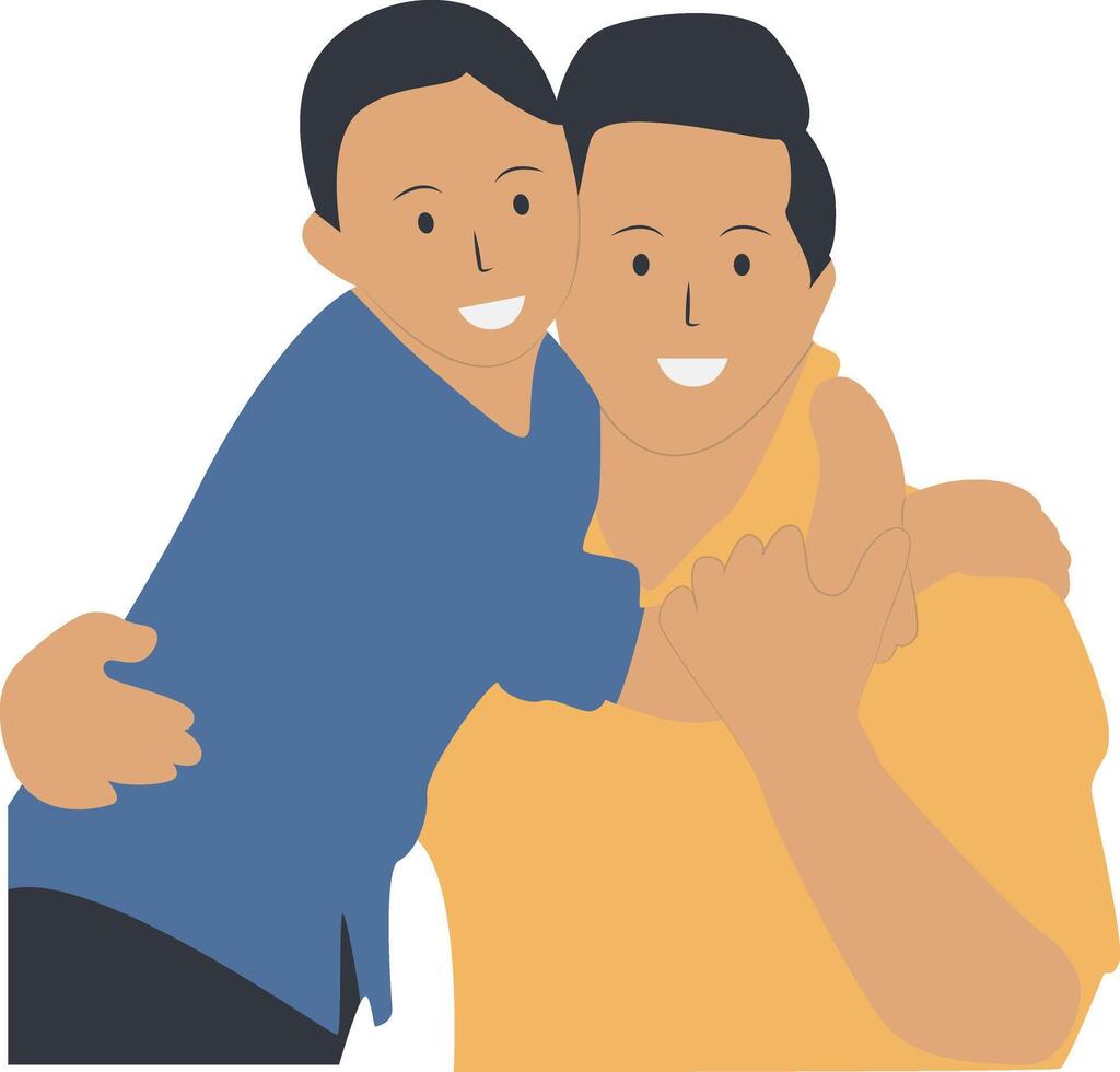Father Day Character. vector