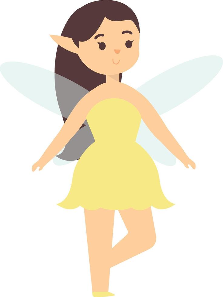 Cute Fairy Illustration vector