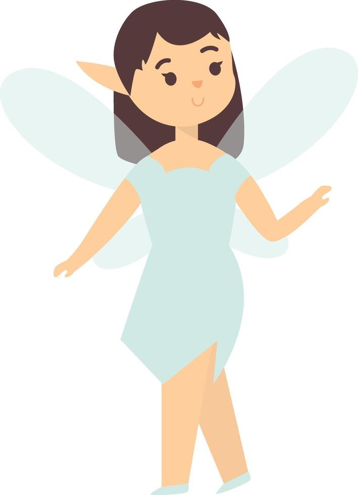 Cute Fairy Illustration. vector