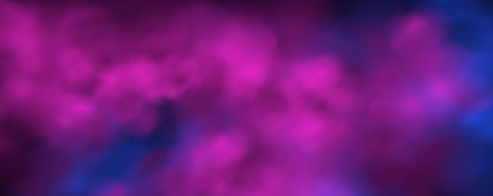 Occult fog and cigarette vapor mix in the air vector