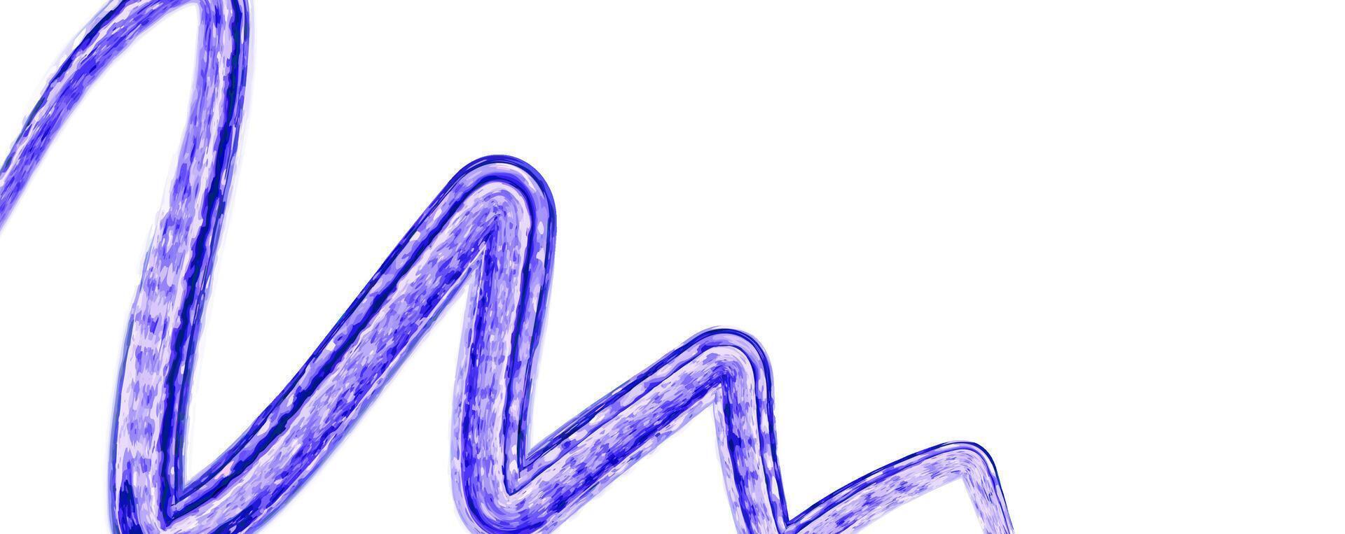 Misty Watercolor Horizon vector