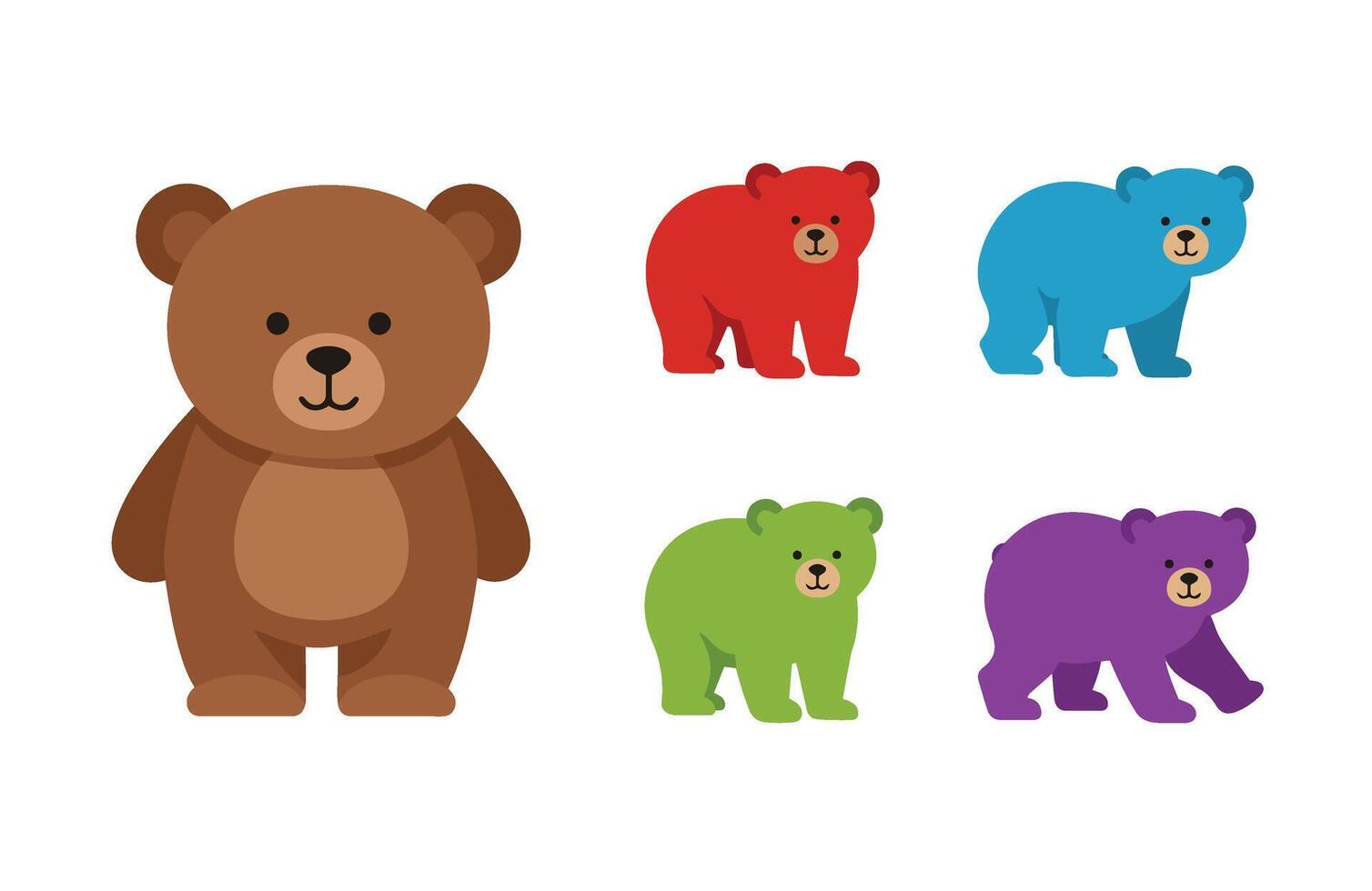 Sleeping Taddy Bear Cute vector
