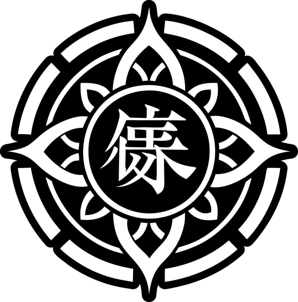 Dream symbol icon in solid style vector