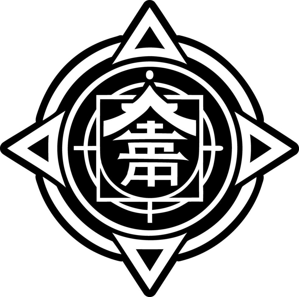 A glyph style icon of adventure symbol vector