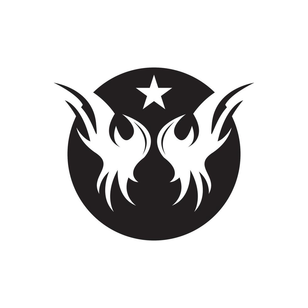 Wings Art bird vector